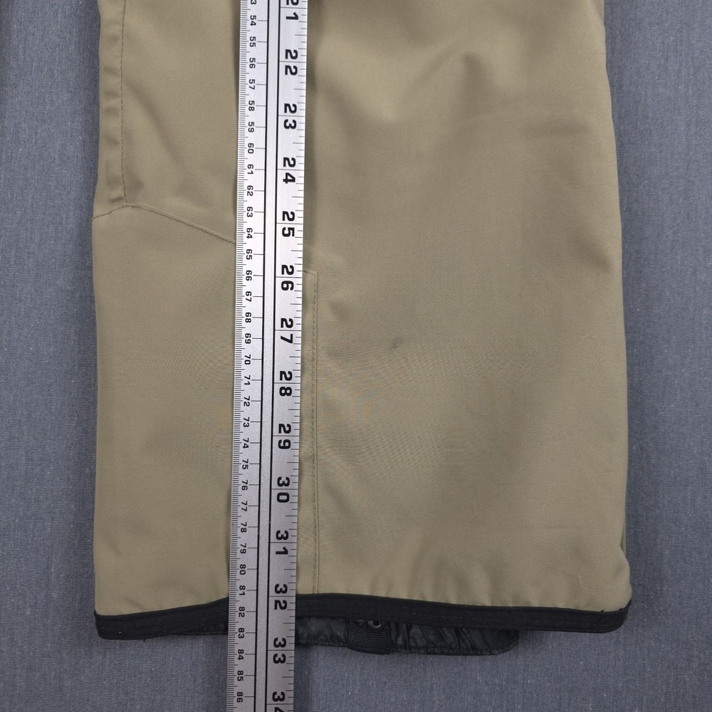 Saga Outerwear Snowboard Cargo Pants Mens Large Khaki Vented Suspenders Ski - Picture 10 of 16